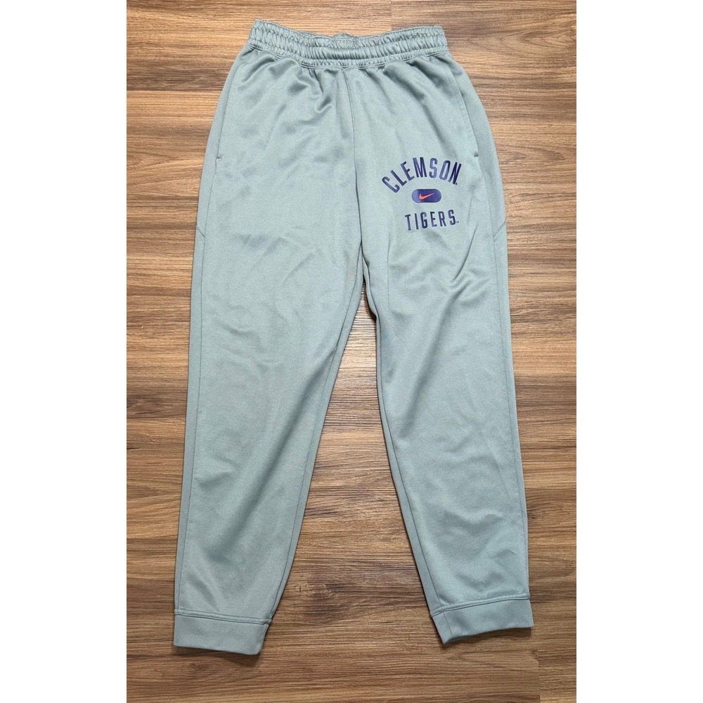 Nike Clemson Tigers Dri-FIT Spotlight Team Performance Pants Grey Men's Sz S